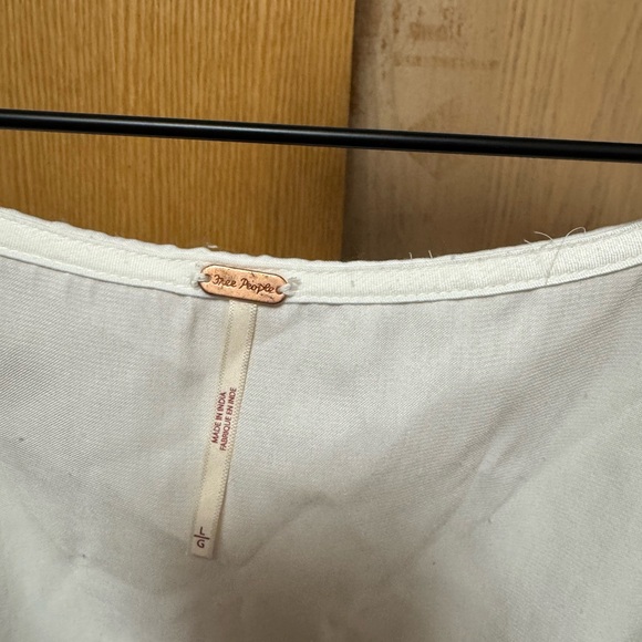 Free People Cream Blouse - Picture 3 of 3